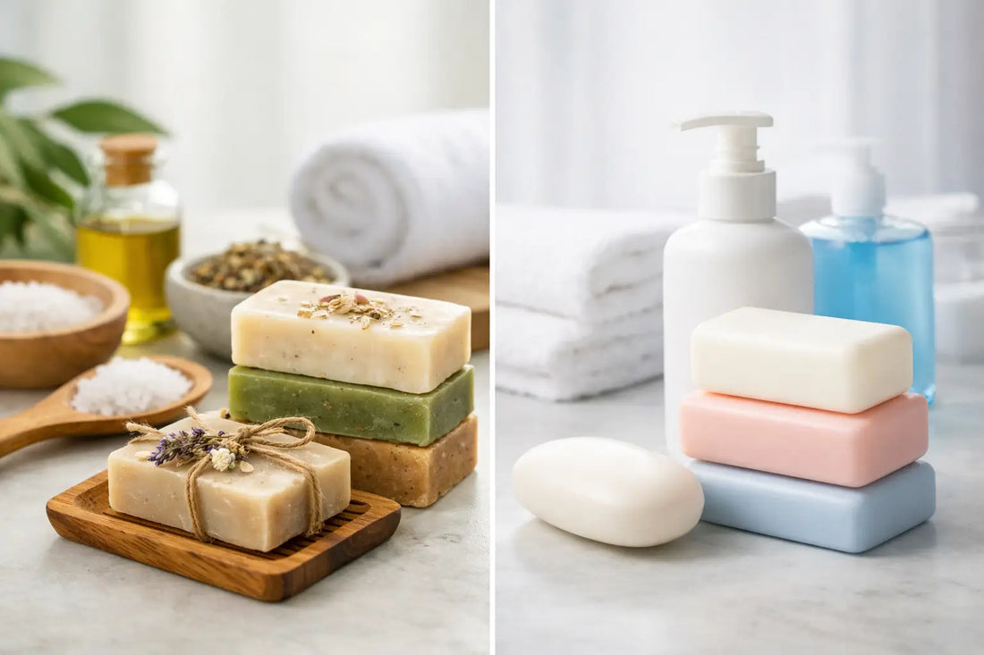 Handmade Soap vs Commercial Soap Explained
