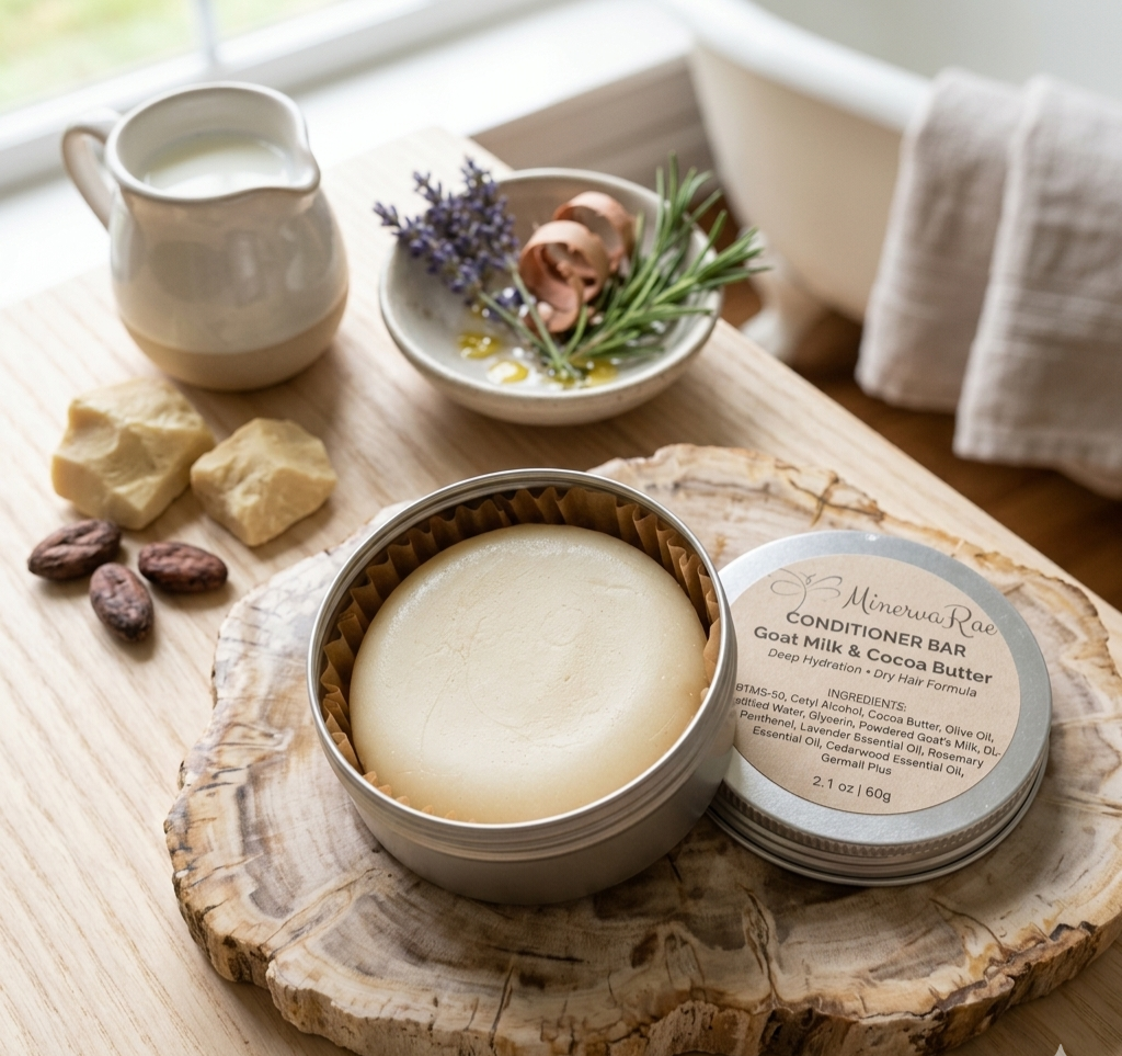 Goat Milk & Cocoa Butter Conditioner Bar