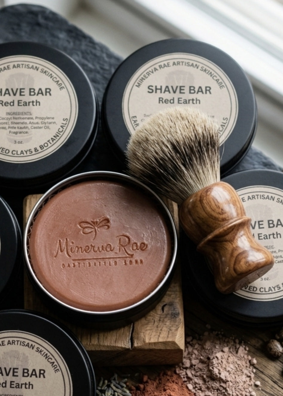 Red Earth Shave Soap